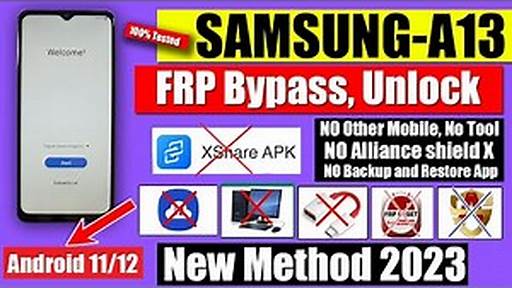 Samsung Android 11 FRP Bypass Alliance Shield X 100% Working