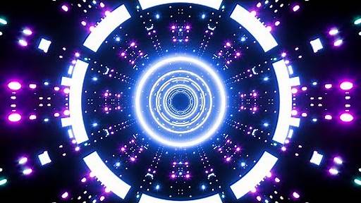4K Blue Rays w/ Purple Stars - Moving Background #AAVFX on Make a GIF