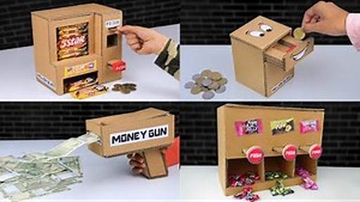 3 Awesome Cardboard Box Projects! DIY Cardboard Box 