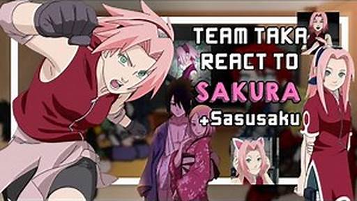 time 7) + hinata react to Sakura Haruno, (sasusaku), (naruhina)