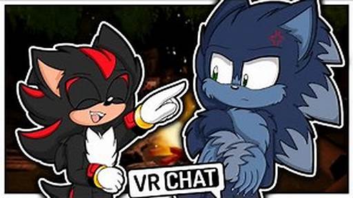 SONIC AND SHADOW GETS STUCK IN A ZOMBOT ZONE! IN VR CHAT! 