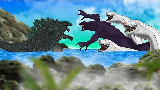 Godzilla Earth vs Godzillas  EPIC BATTLE! (PANDY Special for 700K