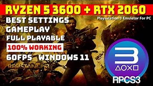 KillZone 3 4K RPCS3 PlayStation 3 Emulator, RTX 3090 Ti