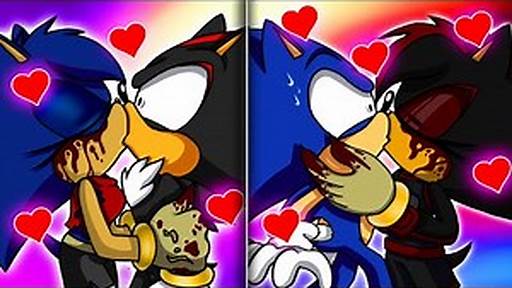 SONIC AND SONICA EXE AND SHADINA EXE IN WOULD YOU RATHER 