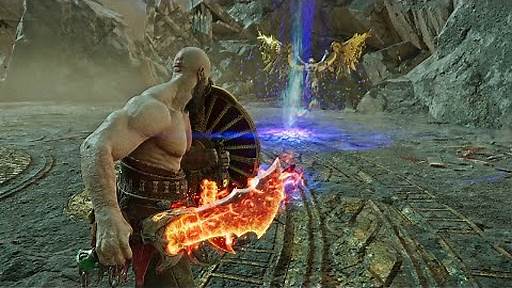 God of War 5 Ragnarok - Heimdall Beats Up Thor Daughter & Atreus Scene (4K  60FPS) PS5 