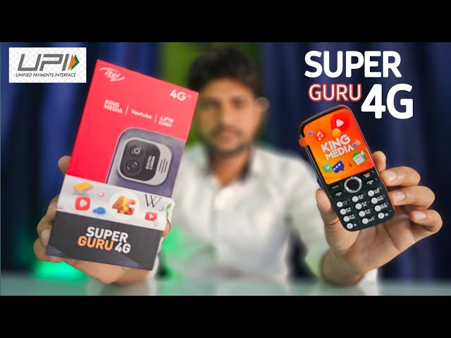 itel SUPER GURU 4G #unboxing (2.0) Big Display, Auto Call Recording 📞 6Days 🔋Backup, King Voice,