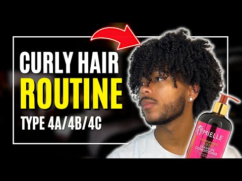 How to Make Your Hair Curly for Black Men (MIELLE ORGANICS)