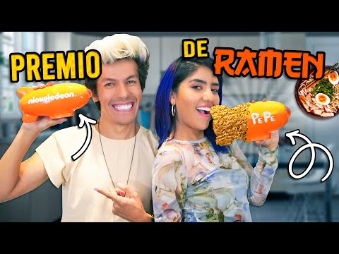 HICIMOS UNA ESCULTURA MUY DIFÍCIL DE RAMEN |LOS POLINESIOS| REPARANDO COSAS CON RAMEN