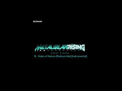 Metal Gear Rising: Revengeance Soundtrack - 18. Rules of Nature (Platinum Mix) [Instrumental]