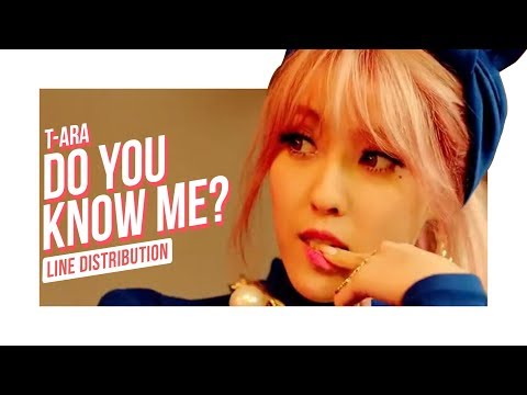 T-Ara (티아라) - Do You Know Me? (나 어떡해) (Line Distribution)