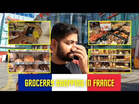 GROCERY SHOPPING IN FRANCE | AUCHAN | IBRAHIM KHAN