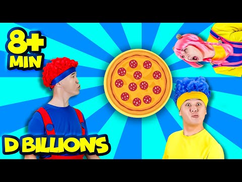 Pepperoni & Macaroni with Puppets + MORE D Billions Kids Songs