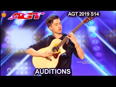 Marcin Patrzalek Guitarist FANTASTIC GUITAR PLAYING &Million Yes| America's Got Talent 2019 Audition