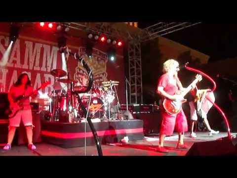 Sammy Hagar & The Wabos "Ramblin Gamblin Man/Finish Whatcha Started/Heavy Metal/Mas Tequlia" 6-8-13