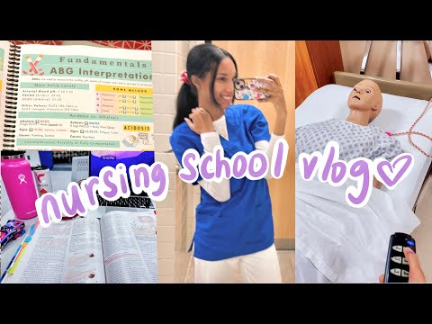 Week in the life of a NURSING STUDENT | new clinical hospital, exams