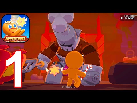 CookieRun: Tower of Adventures - Gameplay Walkthrough Part 1 Intro & Tutorial (iOS, Android)