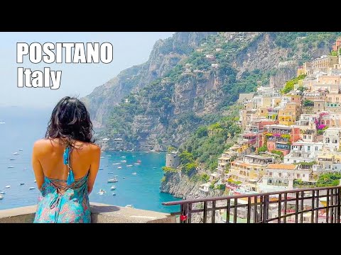 😍 Get Lost in the Beauty of POSITANO Amalfi Coast Italy 🚶‍♀️🌞 Must-See Video!