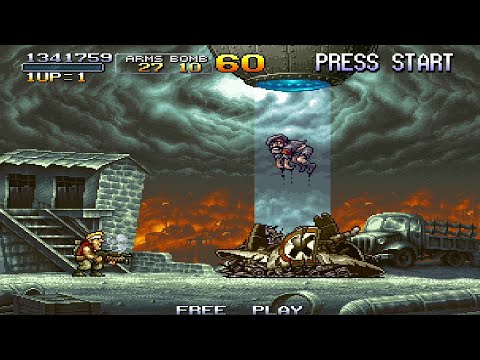 Metal Slug 2 (PS2) Longplay / Full Game (HD)