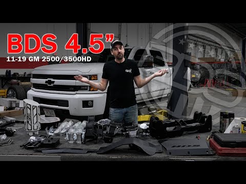 11-19 Silverado/Sierra 2500 & 3500HD BDS 4.5" Lift Kit | Overview and Install