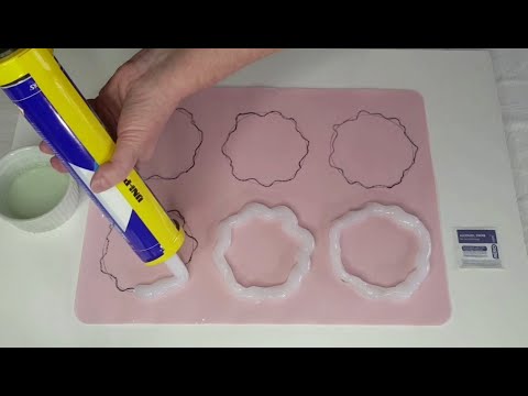 #869 How To Make DIY Silicone Geode Molds For Resin Coasters