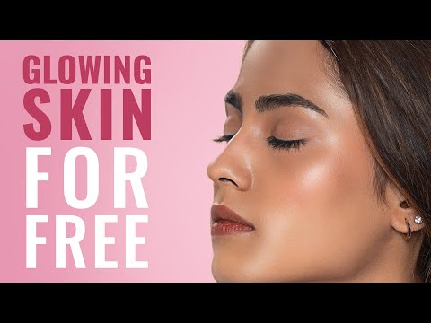 Get GLOWING SKIN Naturally For FREE! | 5 Hacks For An Instant Glow!