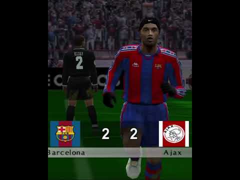 Ronaldinho Free Kick | PES 5 #shorts #pes #retrogaming