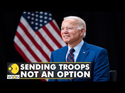 US President Joe Biden: Sending US troops to Ukraine without NATO allies' support not an option