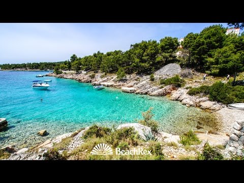 beach Duboka, Milna, island Brač, Croatia