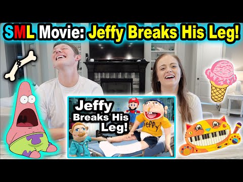 SML MOVIE: JEFFY BREAKS HIS LEG! *REACTION*