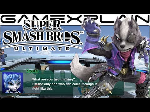 Super Smash Bros Ultimate: All Secret Star Fox Conversations on Lylat Cruise (Easter Egg)