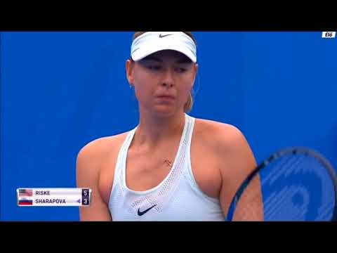 Maria Sharapova - best point - shenzhen 2018