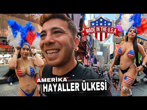 HAYALLER ÜLKESİ AMERİKA’da İLK GÜN | NEW YORK 🇺🇸