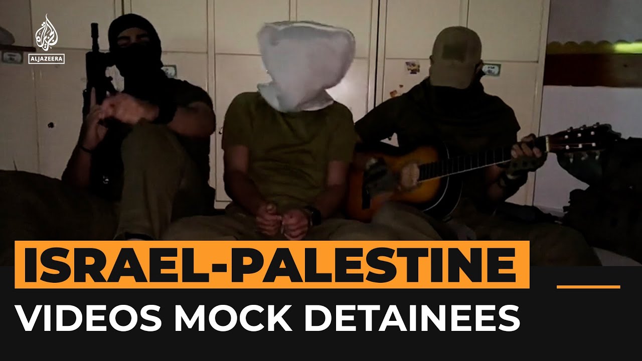 ویدئوهای اسراییل به تمسخر اسیران فلسطینی با آهنگ کودکانه | خبرفید الجزیره