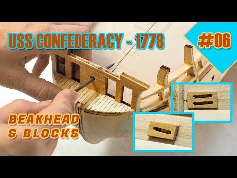 The biggest and most difficult ship model kit - #06 - USS CONFEDERACY - [Beakhead]