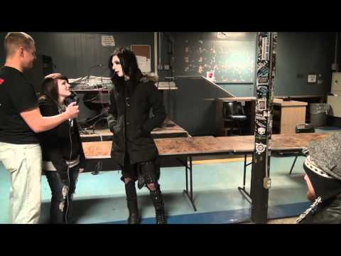 Andy Biersack - Black Veil Brides Interview at Sokol Auditorium - Backstage Entertainment