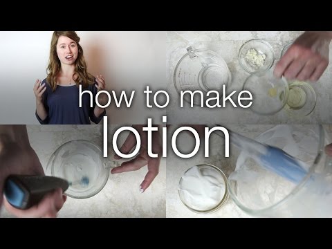 How to Make a Basic DIY Lotion (from scratch!) // Humblebee & Me