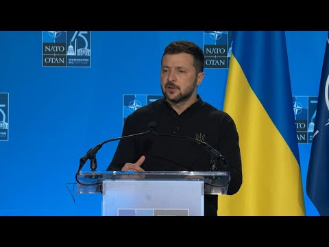 Zelensky 'confident' Ukraine will one day enter NATO | AFP