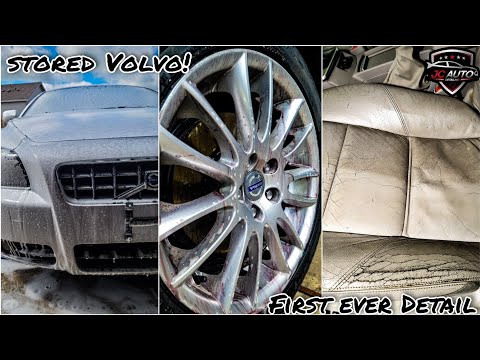 Deep Cleaning A Stored Volvo C70 | Full Detail & First One Ever!!