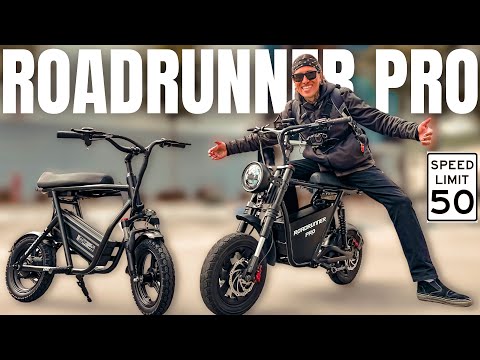 50 MPH Fast E-Bike is a DANGEROUS Electric Scooter: 2024 RoadRunner Pro!