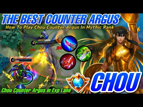 HOW TO CHOU IS THE BEST COUNTER FOR ARGUS (Please Try)