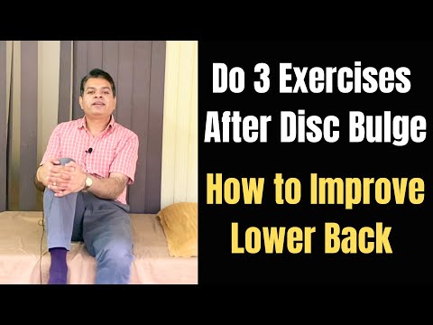 3 Best Exercises for Low Back Pain, Sciatica Treatment, Lower Back & Leg Pain Exercises