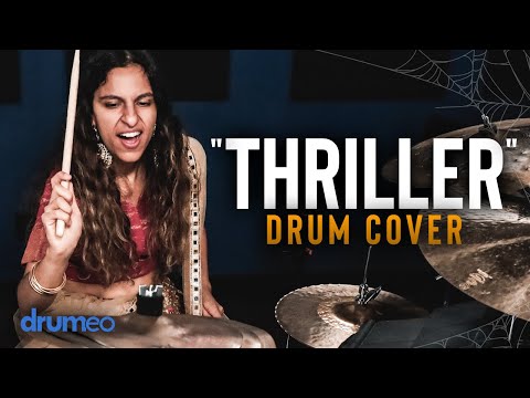 "Thriller" by Michael Jackson (Sarah Thawer Drum Cover)