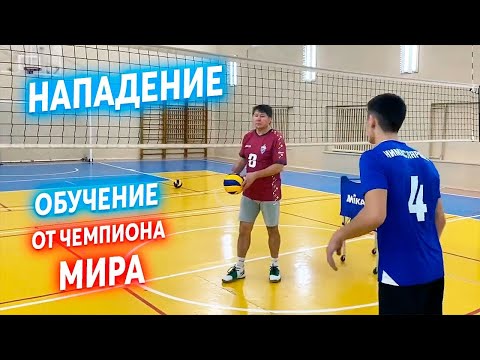 Нападающий Удар в Волейболе / Обучение от Чемпиона Мира