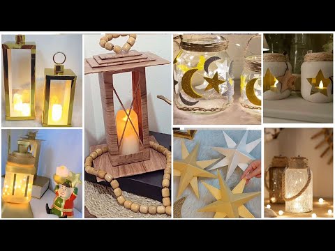 زينة رمضان 2024 🌙8 أفكار لزينة رمضان بطريقة بسيطة 🌙#ramadan #diy #deco #craft #ideas