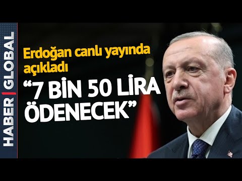 Cumhurbaşkanı Erdoğan Canlı Yayında Müjdeleri Peş Peşe Açıkladı!