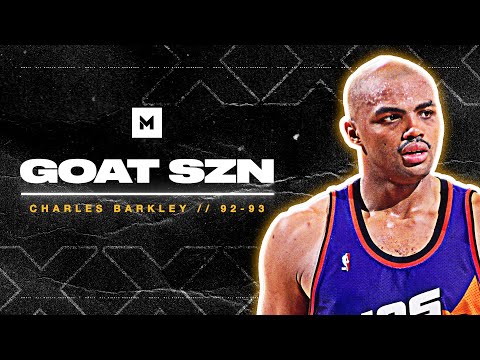 Charles Barkley Was A BEAST In His Prime! 1992-93 MVP Season Highlights | GOAT SZN