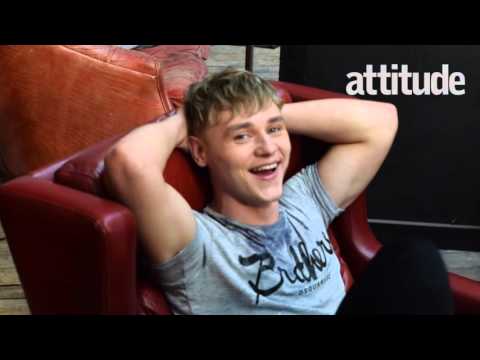 Go behind the scenes of Ben Hardy's Attitude cover shoot!