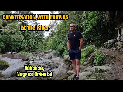 Conversation with Friends in Valencia, Philippines.