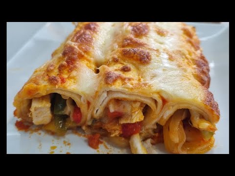 ROLLITOS DE POLLO Y VERDURAS RECETA SALUDABLE. Fácil y deliciosa, estupenda para una comida o cena