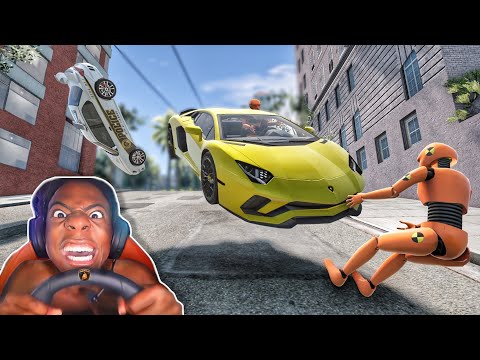 Lamborghini Funny Moments 🤣 #2 - [BeamNG.Drive]